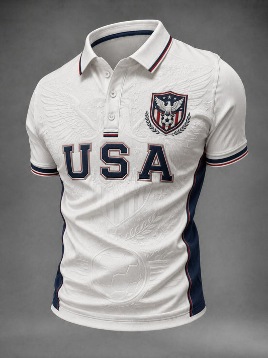 Men's USA Football Printed Shirt