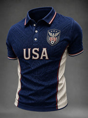 Men's USA Football Printed Shirt