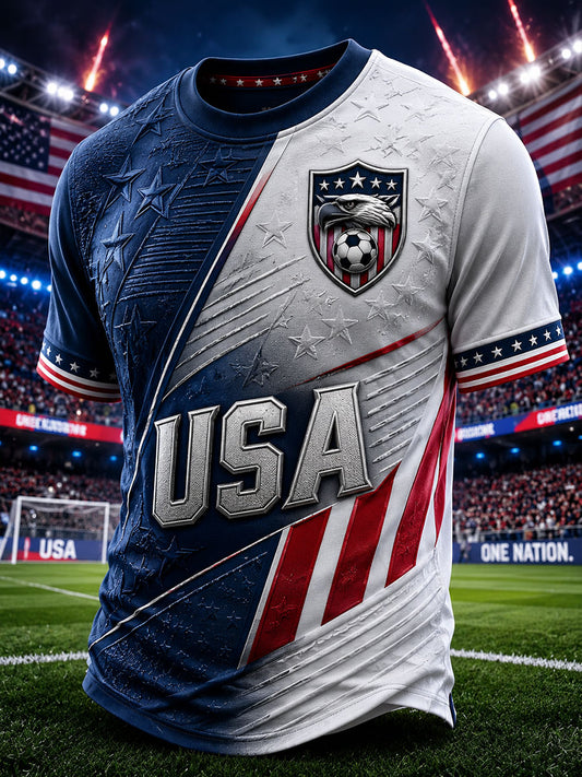 Men's USA Soccer Short Sleeves T-shirt