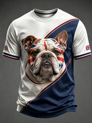 Men's British Bulldog Printed T-shirt