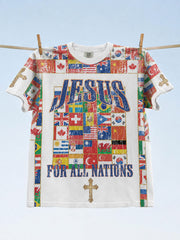 Men's Jesus For All Nation Short Sleeves T-shirt