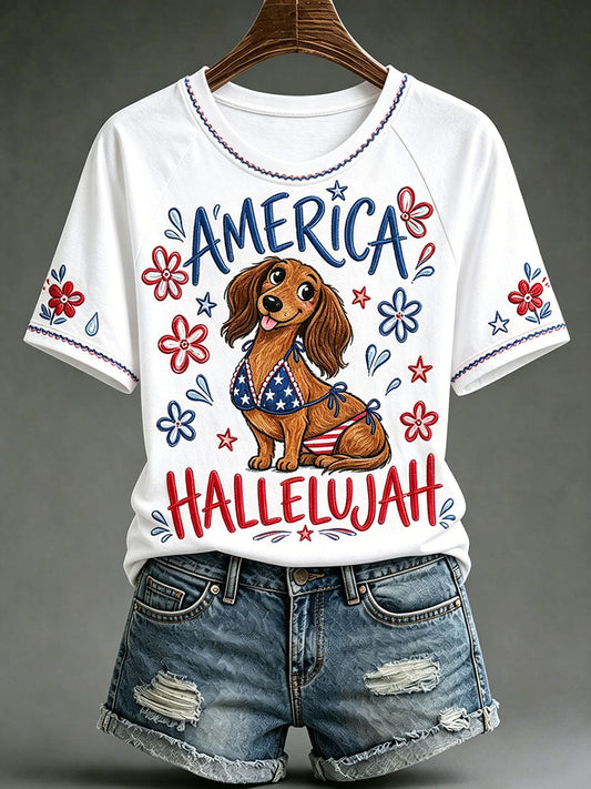 Women's "America Hallelujah" T-shirts