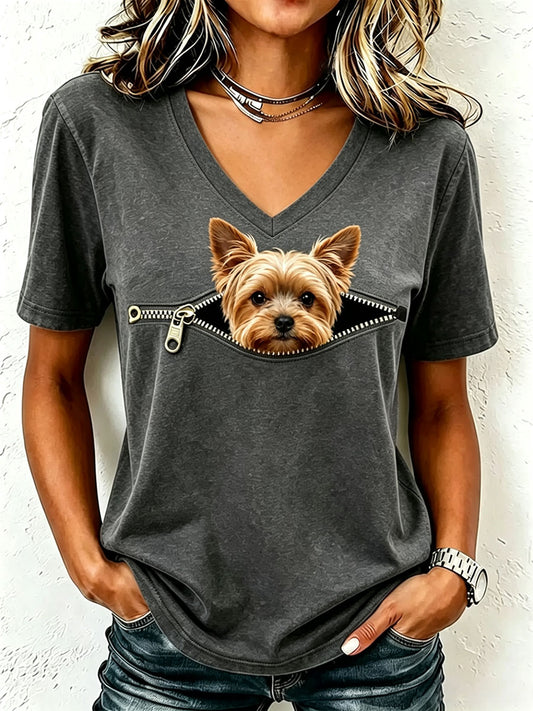 Women's Lovely Yorkshire Terrier T-Shirt