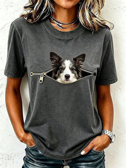 Women's Lovely Border Collie T-Shirt
