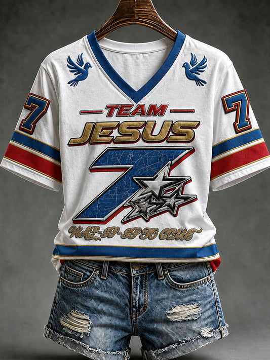 Women's Team Jesus Short-sleeved T-shirt