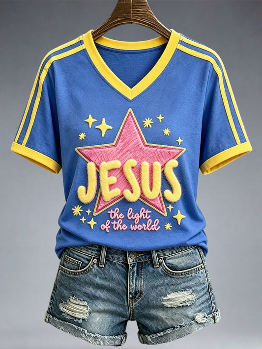 Women's  Jesus Is The Light Of The World T-shirt