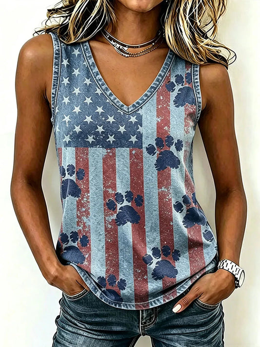 Women's American Paw Vest