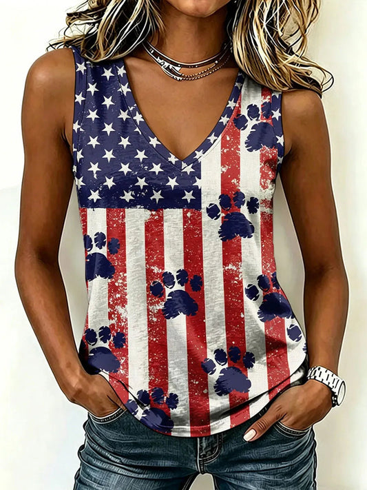 Women's American Paw Vest