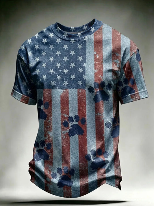 Men's American Paw short sleeves t-shirt