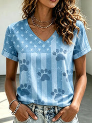 Women's American Paw T-shirt