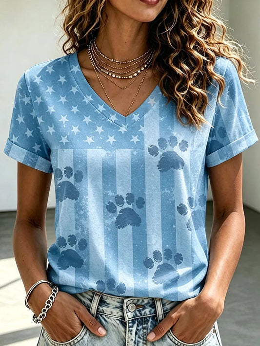 Women's American Paw T-shirt