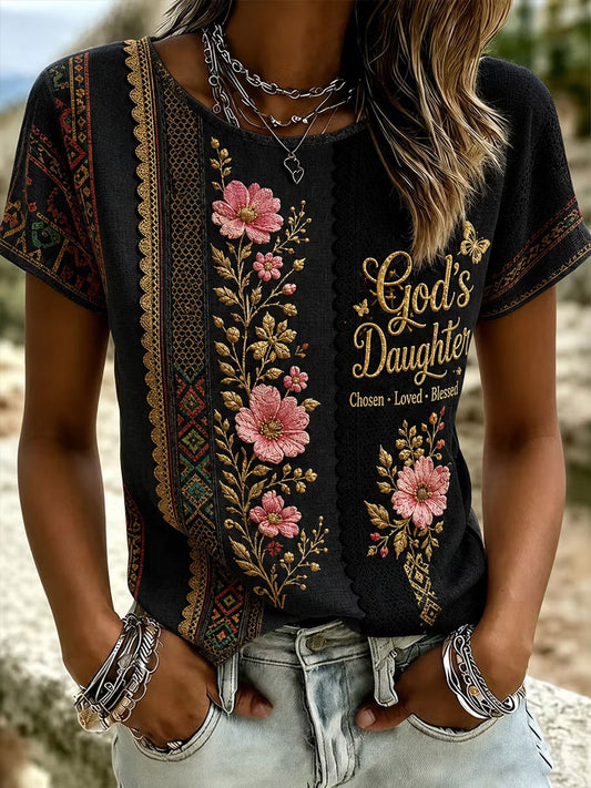 Women's God's Daughter T-shirt