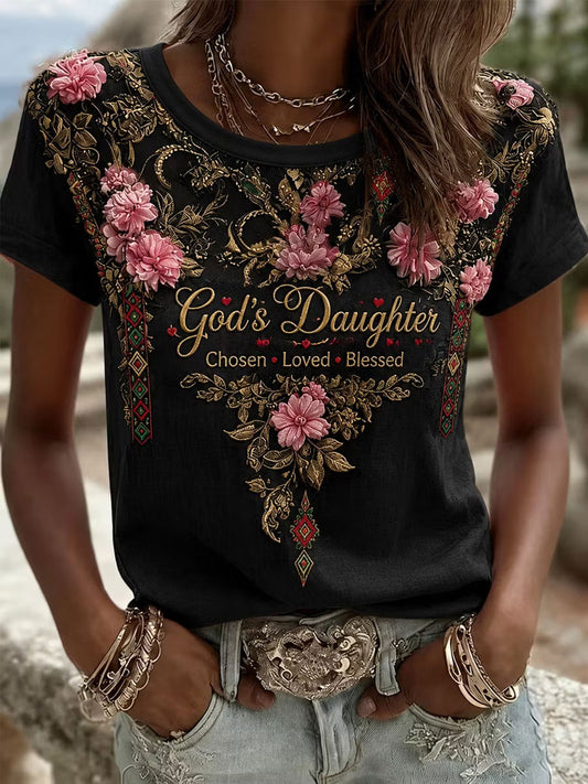 Women's God's Daughter T-shirt