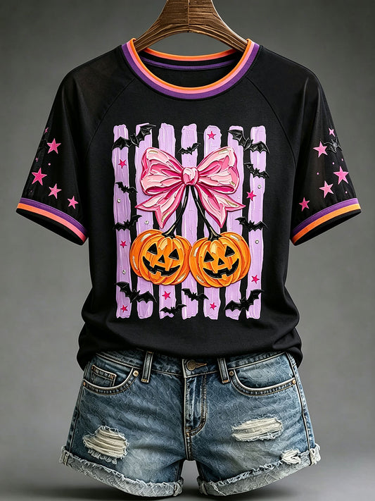 Women's Fall Pumpkin T-Shirts