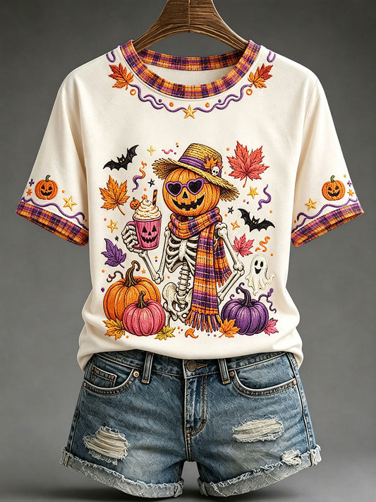 Women's Fall Pumpkin T-Shirts