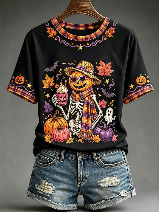 Women's Fall Pumpkin T-Shirts