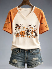 Women's Autumn Art Goose T-shirt