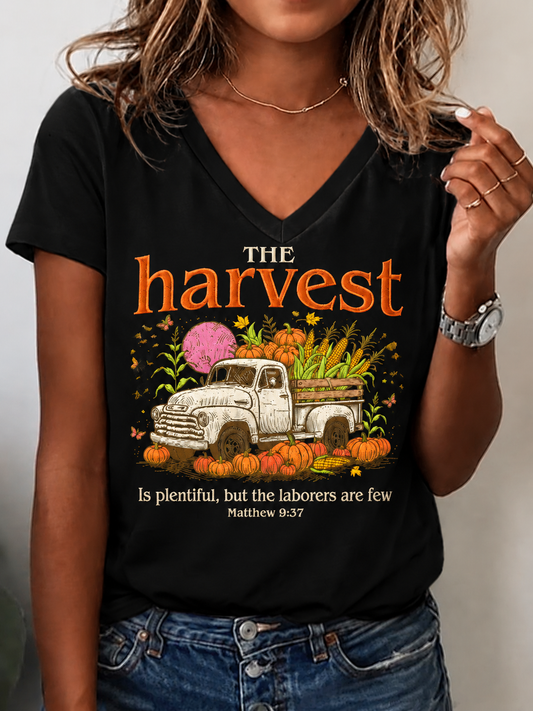 Women's Autumn Faith Short-sleeved T-shirt