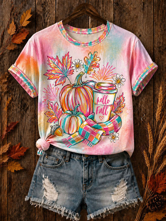 Women's Fall Pumpkin T-Shirts