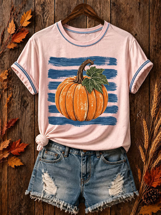 Women's Fall Pumpkin T-Shirts