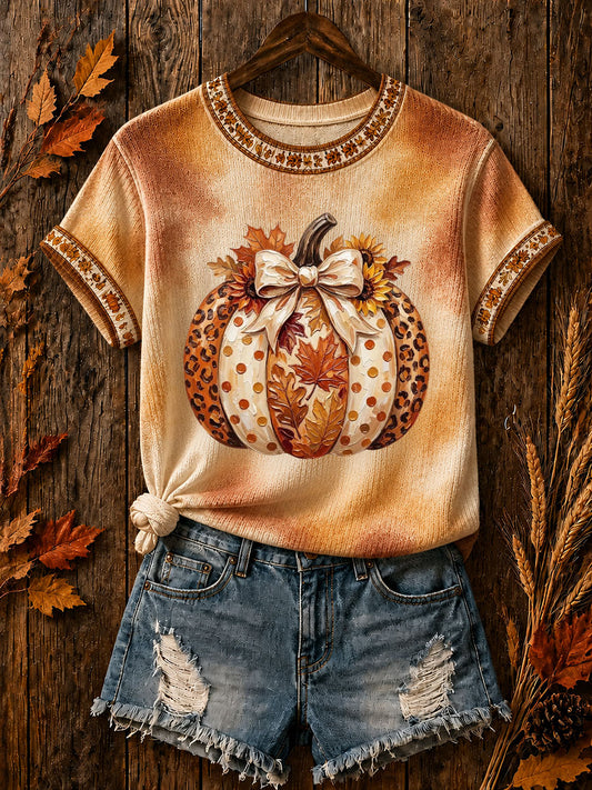 Women's Fall Pumpkin Tops