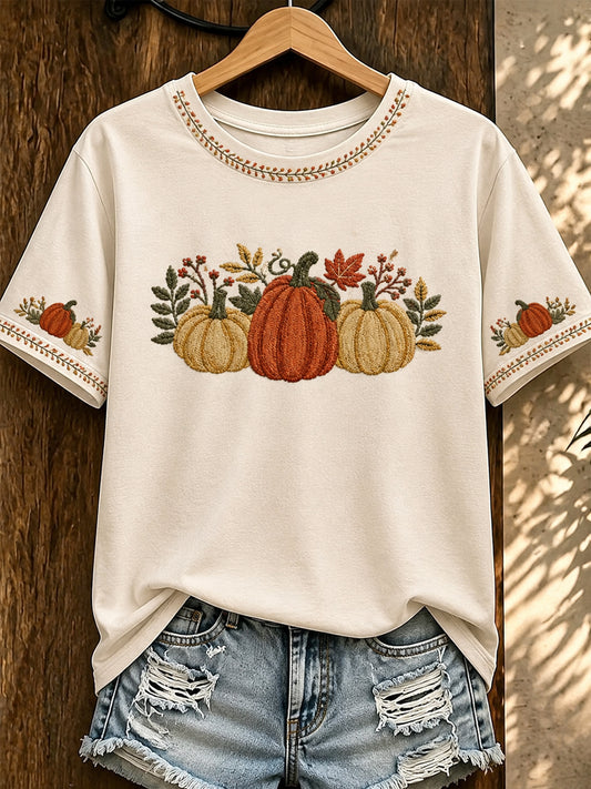 Women's Autumn Printed T-shirt
