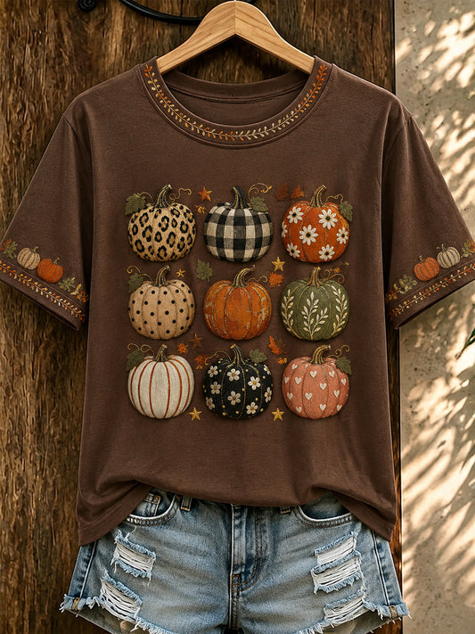 Women's Autumn Printed T-shirt