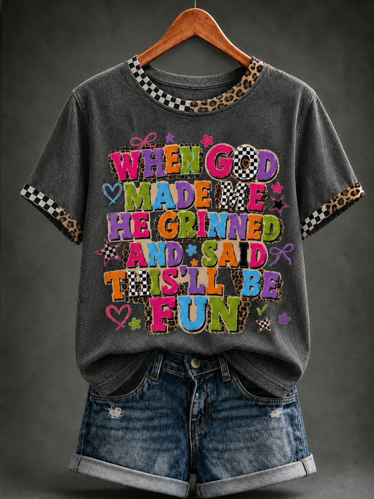 Women's Christian When Made Me Short Sleeve T-shirt