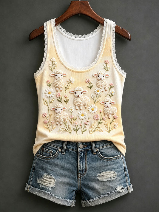 Women's Christian Lace Vests