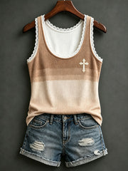 Women's Christian Lace Vests