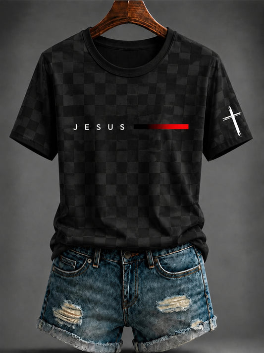 Women's JESUS Printed T-shirt