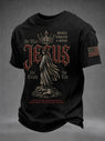 Men's Christian JESUS Short Sleeve T-shirt