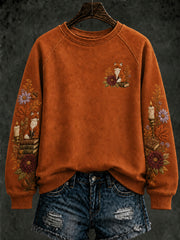 Women's Fall Fox Sweatshirt