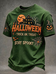 Men's 'Trick Or Treat' Halloween Casual T-shirt