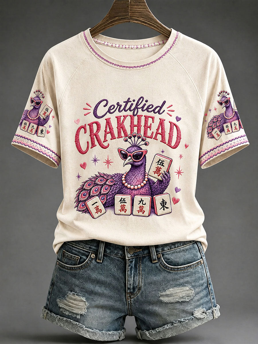 Women's Mahjong Casual T-Shirts