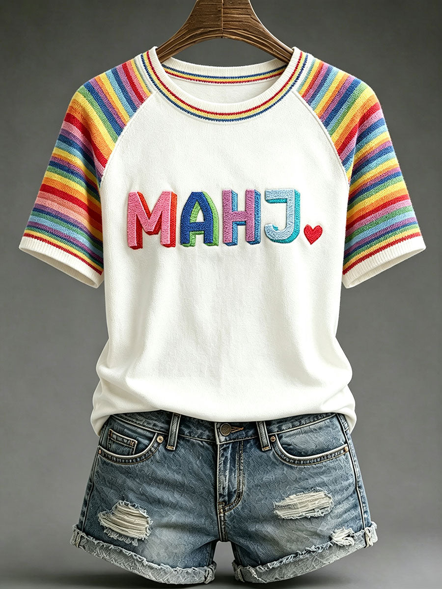 Women's Mahjong Casual T-Shirts