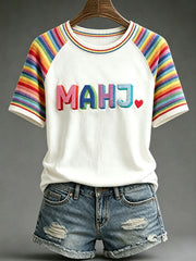 Women's Mahjong Casual T-Shirts