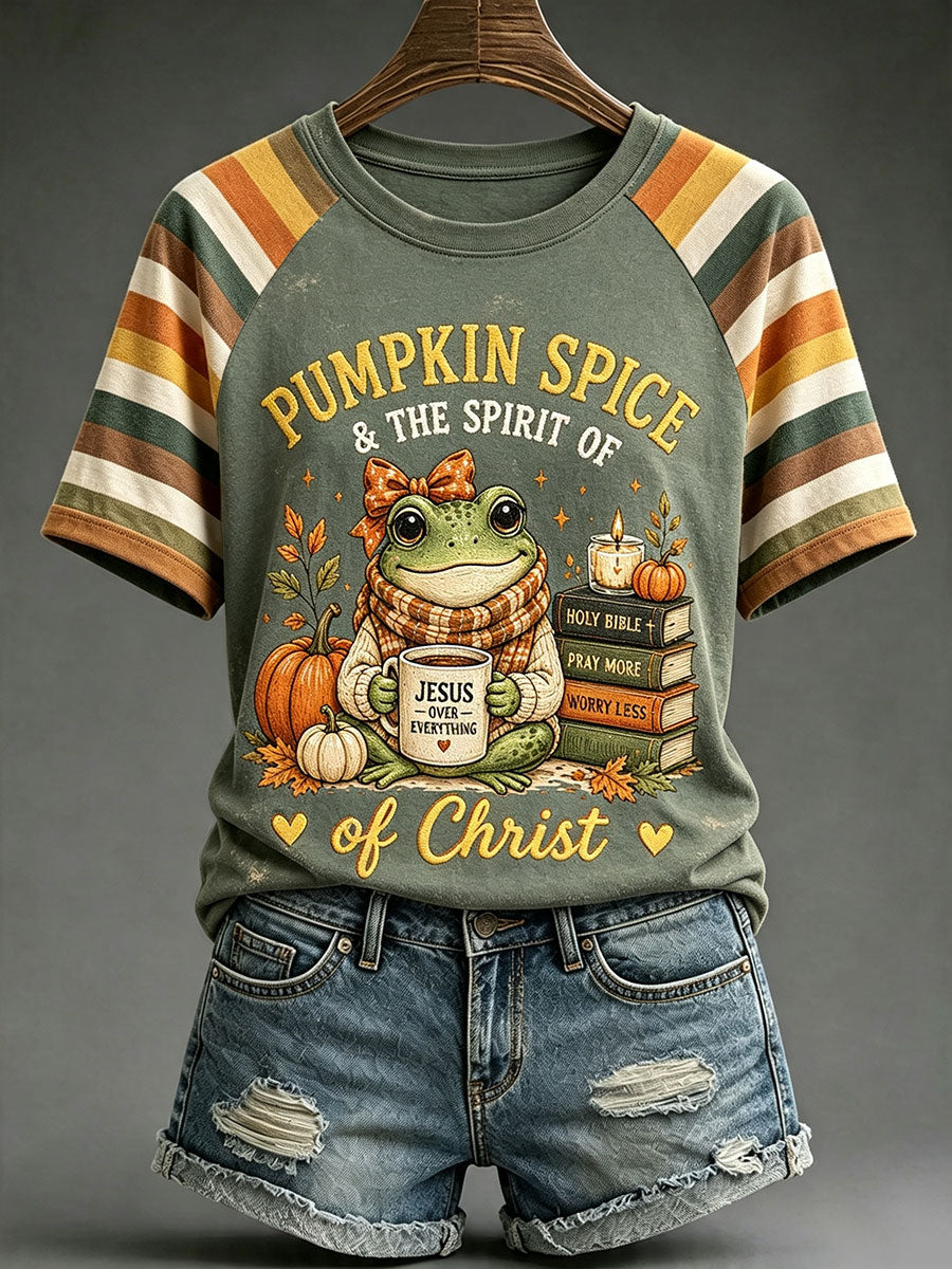 Women's 'Pumpkin Spice and The Spirit of Christ' T-shirts