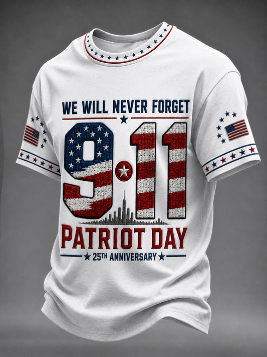 Men's America Printed T-shirt