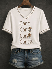 Women's Can't Can Can Can T-shirt