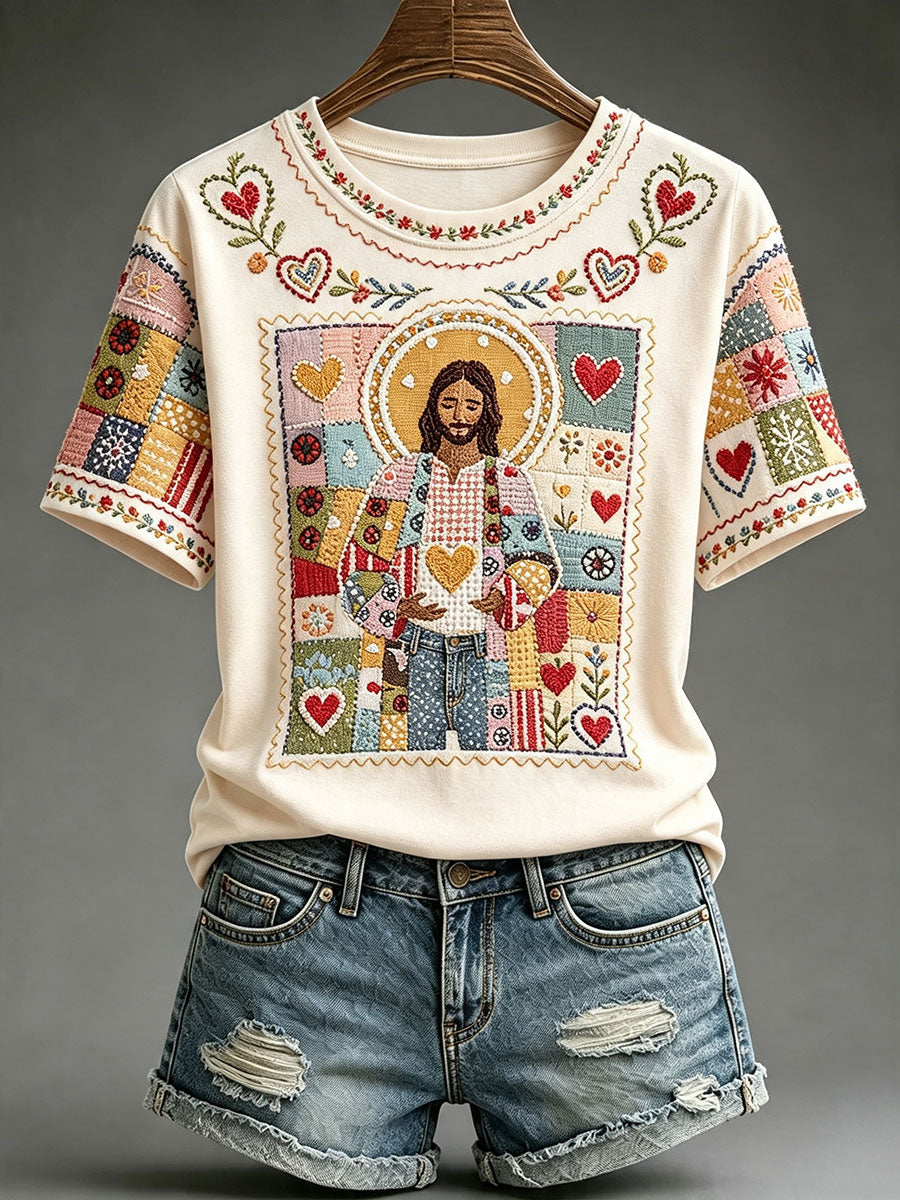 Women's Jesus Art Christian T-Shirts