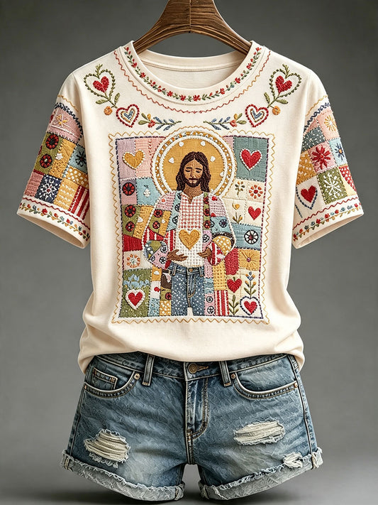 Women's Jesus Art Christian T-Shirts