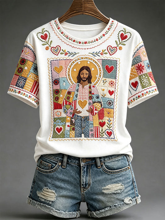 Women's Jesus Art Christian T-Shirts