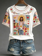 Women's Jesus Art Christian T-Shirts