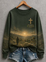 Women's The Lord Is My Shepherd Sweatshirt