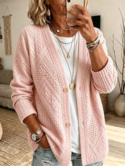 Women'S Casual Printed Cardigan