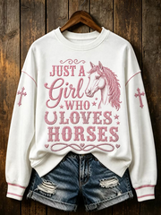 Women's Riding Forward On Faith Regular Sweatshirt