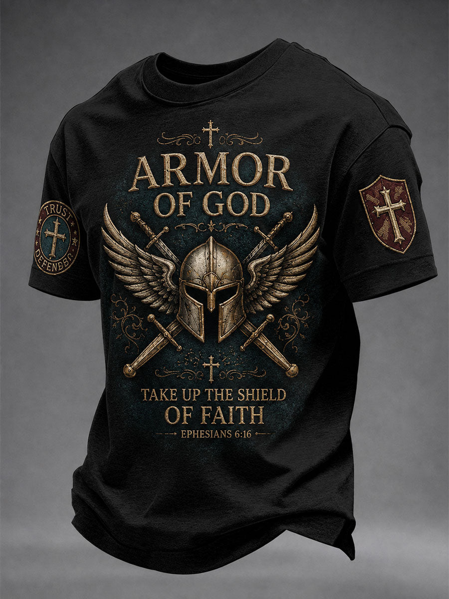 Men's Christian Armor of God Short-Sleeve T-Shirt