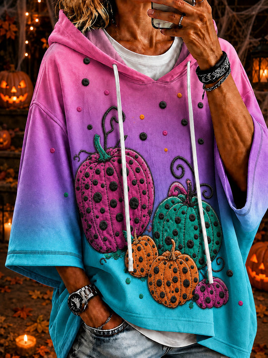 Women's Halloween Pumpkin Hoodie