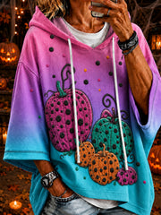 Women's Halloween Pumpkin Hoodie